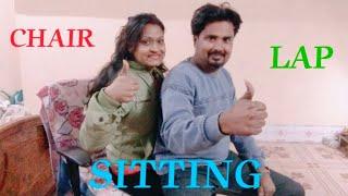 CHAIR  LAP SITTING FULL MASTI //Husband V's Wife//Requested Video 
