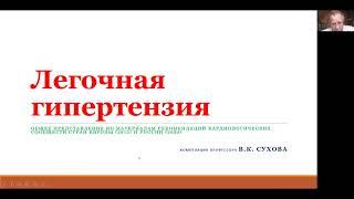 Лекция №11. Легочная гипертензия. Профессор Сухов В.К.