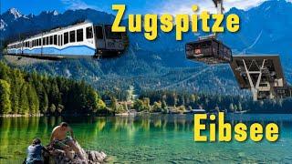 ALPS Germany's highest mountain Zugspitze German MALDIVES Beautiful Lake Eibsee #alps