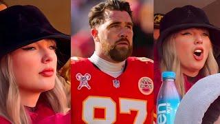 Taylor Swift and Travis Kelce Obsessing Over Each Other at Chiefs VS Texans game for 8 Minutes...