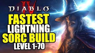 Diablo 4 BEST Sorcerer Leveling Build for Season 5 - CHAIN Lightning Sorcerer Build