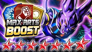 (Dragon Ball Legends) MAX ARTS BOOSTED 6TH ANNIVERSARY BEERUS, THE GOD OF DESTRUCTION!