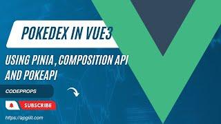 Pokedex in Vue3 using Composition API and Pinia