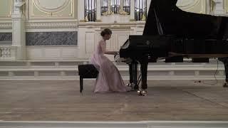 Tchaikovsky - Rachmaninov. Lullaby,  F.Chopin Grand Valse Brilliante op.18. Olga Rasskazova 11 y.o.