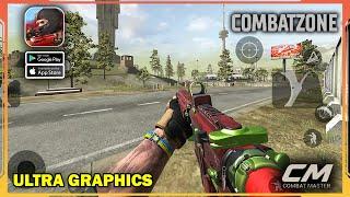 COMBAT ZONE ULTRA GRAPHICS GAMEPLAY | COMBAT MASTER BATTLE ROYALE (Android, iOS)