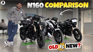 Pulsar n160 old model vs new model Pulsar N160️ Details Comparison - On Road Price?@BikesHunt