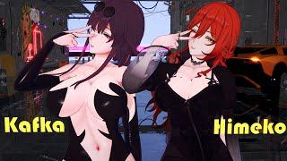 Kafka⭒Himeko -「THE MAGIC BOMB」【Honkai Star Rail MMD】#hsr