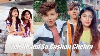 Yeh Chand Sa Roshan Chehra Tik Tok | Riyaz Gima Ashi Luckydancer Arishfakhan Mujeebkhan Bhavin