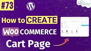How to Create WooCommerce Cart Page on a WordPress Site [Step-by-Step]