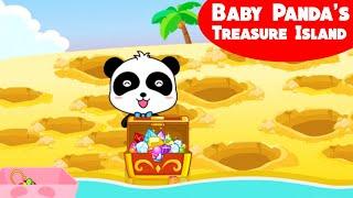 Baby Panda’s Treasure Island - Search for lost treasures in the sand | BabyBus Games For Kids