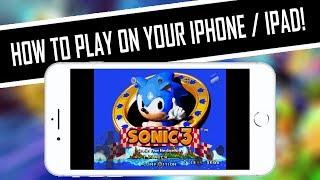 HOW TO PLAY Sonic the Hedgehog 3 (Genesis) on iPhone, iPad, iPod, iOS | [Setup Tutorial & Settings]