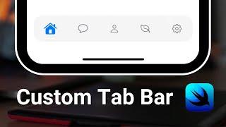 Easy Custom Animated Tab Bar in SwiftUI Tutorial for iOS 15