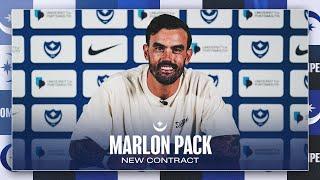 "I Didn't Realise The Impact"  | Marlon Pack Signs New Pompey Contract