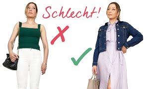 Das BESTE und das SCHLECHTESTE Outfit für jeden Figurtyp | A, X, H, O, Y