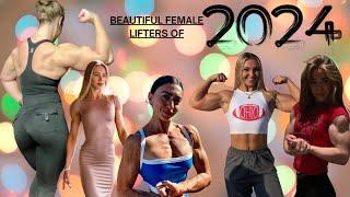 BEAUTIFUL FEMALE LIFTERS OF 2024