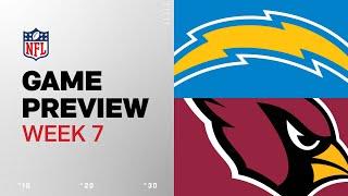 Los Angeles Chargers vs. Arizona Cardinals | 2024 Week 7 Game Preview