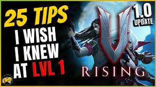 V Rising 1.0 (2024) - BEGINNER'S Guide - Blood Type, Castle Heart, Crafting, Combat and more
