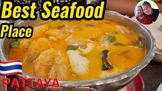 The best Thai local Seafood place in Pattaya (Our favorite Restaurant)