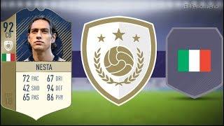 FIFA 18 Alessandro Nesta 92 Prime Icon SBC Italy Squad Needs Loyalty