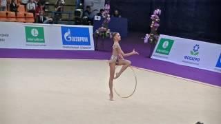 Anastasiia Sergeeva (RUS)  hoop  Grand Prix Moscow 2017