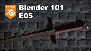 Blender 101 - E05: Camera, cycles rendering, & principled BSDF