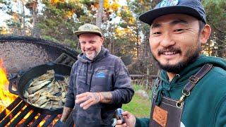 Finally Mushroom Season! Forage, Camp, and Cook Feat. @CookingWithClams