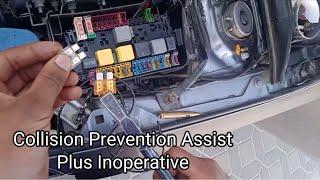 Mercedes Benz Collision Prevention Assist Plus Inoperative || Fixed