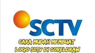 Tutorial cara membuat logo SCTV di coreldraw