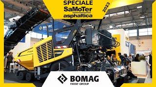 Bomag a Samoter Asphaltica 2023, finitrice BF 600