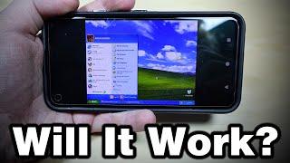 Installing Windows XP On A Phone
