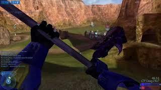 Halo 2 Project Cartographer Big Team Battle CTF Customs on Coagulation and District!