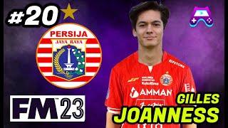 Pesta Goal! Gilles Joannes 2 Goal! Persija VS Bali United di Football Manager 2023 BRI Liga 1