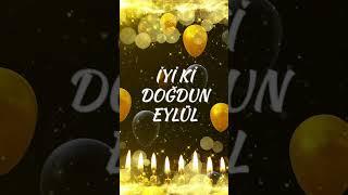 İyi ki doğdun Eylül | Eylül İsmine Özel Doğum Günü Şarkıları | Mutlu Yıllar Eylül