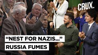 Canada Under Fire for Honouring WWII Nazi Fighter in Parliament, Zelensky & Trudeau Join Ovation