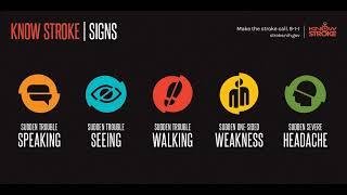 Know Stroke. Know the Signs. Act in Time