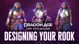 Dragon Age Veilguard: CHARACTER CREATOR & Rook's Backgrounds!