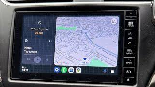 How to install Android Auto Honda Civic Fk2/3