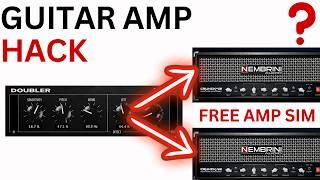 1 GUITAR to 2 AMPS HACK Nembrini Audio DOUBLER + Free Amp Sim VST AU AAX iOS