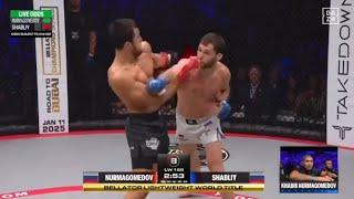 Усман Нурмагомедов vs. Александр Шаблий - Полный бой - Bellator San Diego