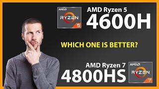 AMD Ryzen 5 4600H vs AMD Ryzen 7 4800HS Technical Comparison