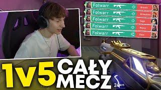 GRAM 1v5 CAŁEGO RANKEDA w VALORANT!