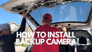 Simple Guide: How To Install Backup Camera & Wire to Tail Light - [Zomolither Apply Carplay]