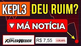 KEPL3 ISSO PODE PREJUDUCAR OS LUCROS DE KEPLER WEBER? HORA DE INVESTIR?