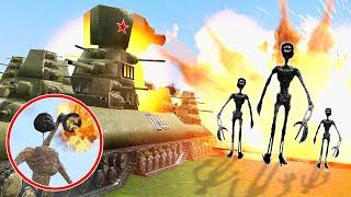 NUCLEAR TANK vs MONSTERS (Garry's Mod)