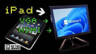 Turn any old Apple iPad into a real HDMI monitor (HDMI & VGA input) - NEW 2025 #pcbway #apple #ipad