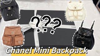 [ENG]Chanel 23S/24S Mini Backpack | What Fits, Bag Review, Mod Shots| Duma or Urban Spirit?