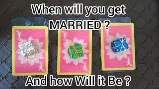 PICK A CARD :  WHEN WILL YOU GET MARRIED AND HOW YOUR MARRIED LIFE IS GONNA BE ? ‍️