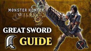 Monster Hunter Wilds Great Sword Guide - Combos & Changes in MHWilds