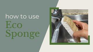 How to use eco sponge