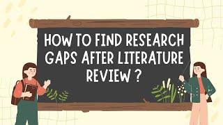 How to Find Research Gaps After Literature Review ? | GauravSoin